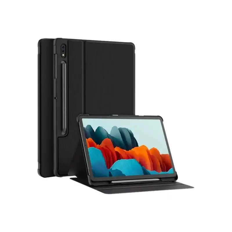DLH Folio Case - Étui à rabat pour tablette - pour Samsung Galaxy Tab S7, Tab S8 (DY-PS4450)_1